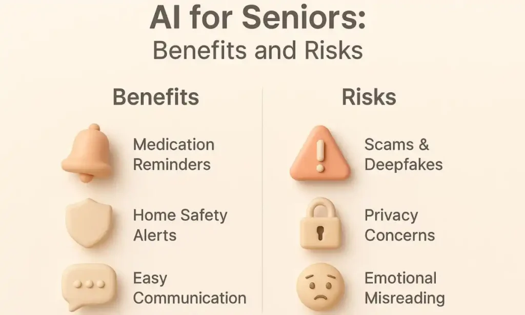 How Does AI for Seniors Create Essential Support While Introducing New Risks 2 f