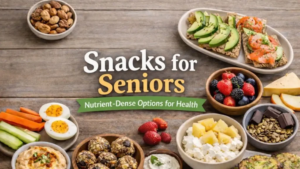 Snacks for Seniors: 25 Easy and Nutritious Snack Ideas for Older Adults 1 1 1