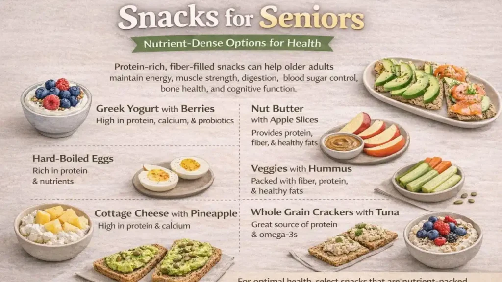 Snacks for Seniors: 25 Easy and Nutritious Snack Ideas for Older Adults 2 2 1